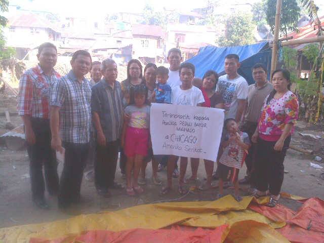 Yayasan Pelayanan Parakletos Indonesia Bantu Korban Banjir Manado